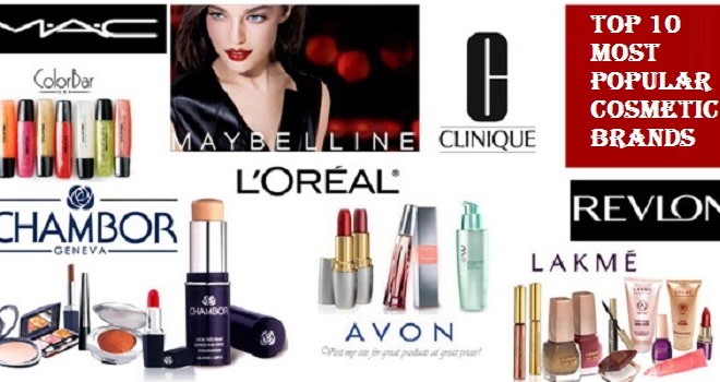 Top 10 Most Popular Makeup Brands